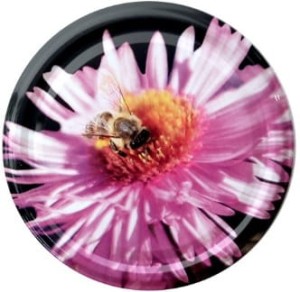 DUŻE nakrętki na słoiki miód (50szt)  