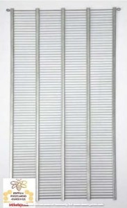 Krata odgrodowa pionowa metalowa warszawska poszerzana