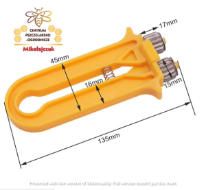 Karbownik plastikowy/Napinacz do drutu