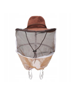 Kapelusz pszczelarski kowbojski z gumkami pod ręce