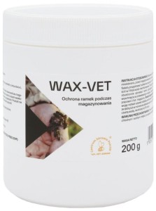 WAX-VET 200g ochrona do ramek pszczelich przed barciakiem motylicą B401